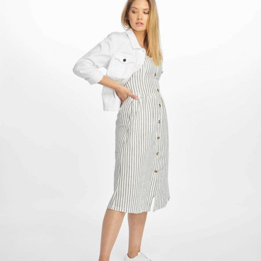 Striped summer dress Only